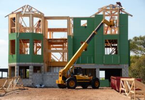 green house under construction