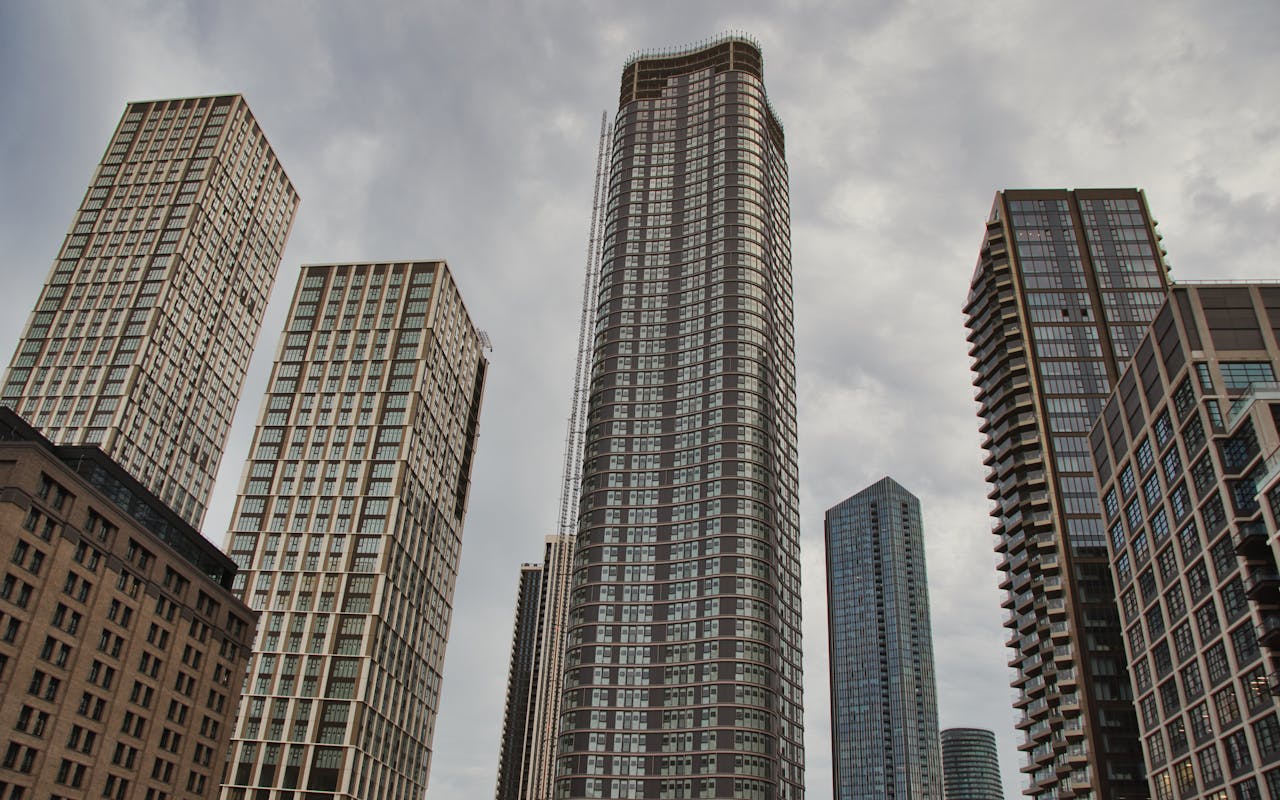 residential high rise buildings in london